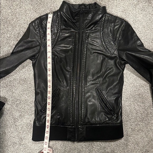 Black leather Blink collection (Danier) Jacket - Picture 6 of 6
